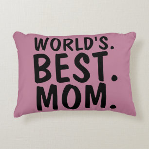 WELTWEIT BESTE MAMA PILLOWS PINK ZIERKISSEN