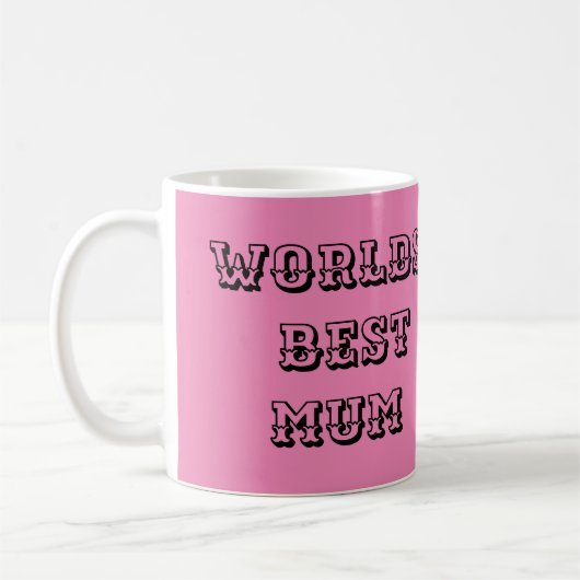 WELTWEIT BESTE MUM-TASSE KAFFEETASSE (Links)