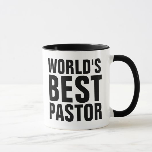 WELTWEIT BESTE PASTOR-TASSEN TASSE (Rechts)