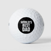 WELTWEIT BESTE VATER-GOLFBALLS GOLFBALL (Vorderseite)