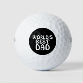 WELTWEIT BESTE VATER-GOLFBALLS GOLFBALL (Vorderseite)