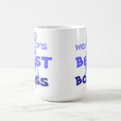 Weltweit bester Arbeitgeber im Chefbüro Kaffeetasse (Mittel)