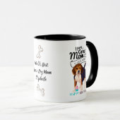 Weltweit bester BEAGLE DOG MAMA Personalisiert Spa Tasse (VorderseiteRechts)