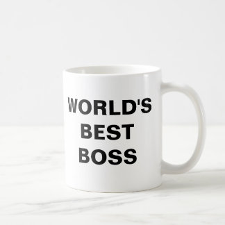 WELTWEIT BESTER BOSS KAFFEETASSE