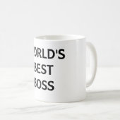 WELTWEIT BESTER BOSS KAFFEETASSE (VorderseiteRechts)