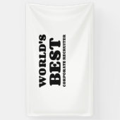 WELTWEIT BESTER CORPORATE RECRUITER BANNER (Vertikal)