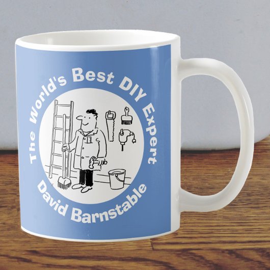 Weltweit bester DIY-Experte für die Personalisieru Kaffeetasse