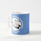 Weltweit bester Fahrlehrer zum Personalisieren Kaffeetasse (Vorderseite Links)