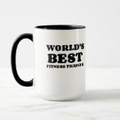 WELTWEIT BESTER FITNESS-TRAINER TASSE (Links)
