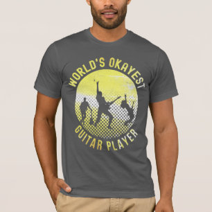 WELTWEIT BESTER GITARRIST MITTELMASS T-Shirt