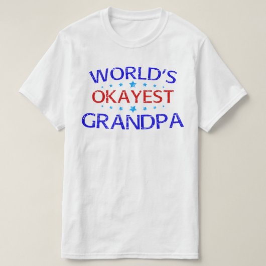 Weltweit bester Großvater T-Shirt (Design vorne)