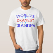 Weltweit bester Großvater T-Shirt (Vorderseite)