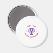 Weltweit bester Lieferdienstleister Magnet (Vorderseite/Rückseite)