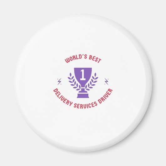Weltweit bester Lieferdienstleister Magnet (Vorne)
