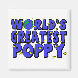 Weltweit bester Poppy Magnet