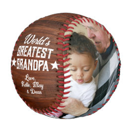 Weltweit Bester Tag der Opa-Foto-Väter Baseball