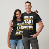 Weltweit Bester Taxi-Fahrer-Führerschein Cabbie T-Shirt (Unisex)