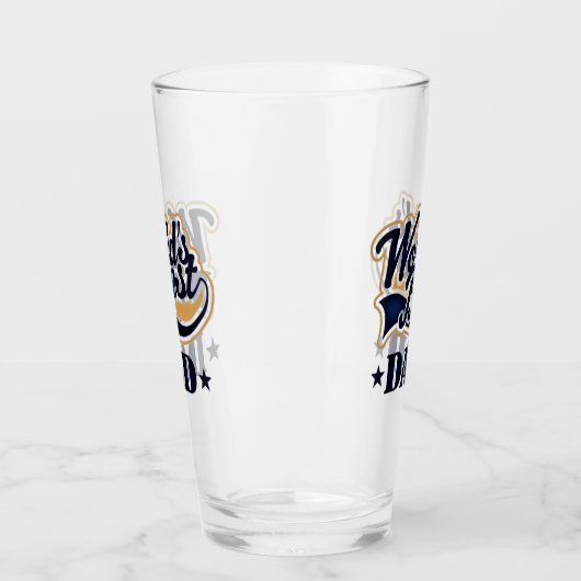 Weltweit Bester Vater Glas (Links)