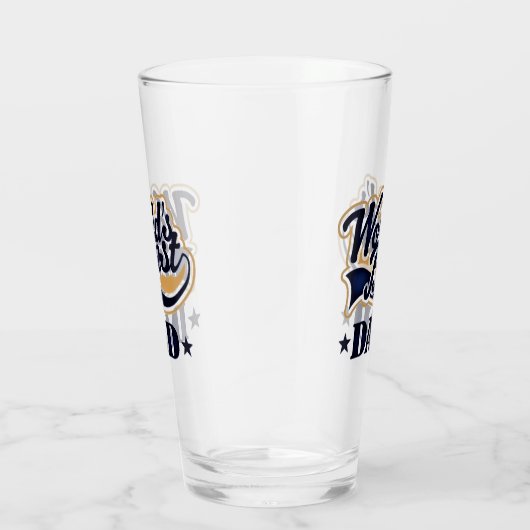 Weltweit Bester Vater Glas (Rechts)
