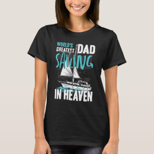 Weltweit Bester Vater Grandpa Segeln in der Parave T-Shirt
