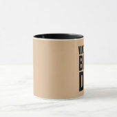 WELTWEIT BESTER VATER-Kaffeebeutel Tasse (Zentrum)