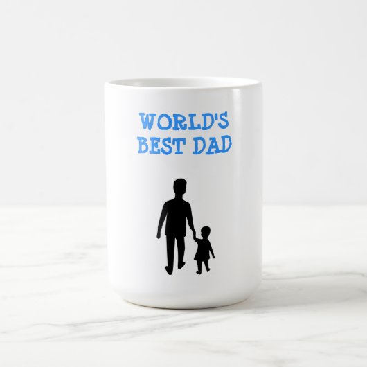 WELTWEIT BESTER VATER KAFFEETASSE (Mittel)