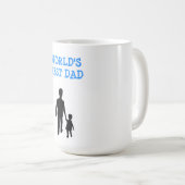 WELTWEIT BESTER VATER KAFFEETASSE (VorderseiteRechts)