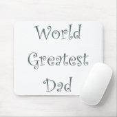 Weltweit Bester Vater Mousepad (Mit Mouse)