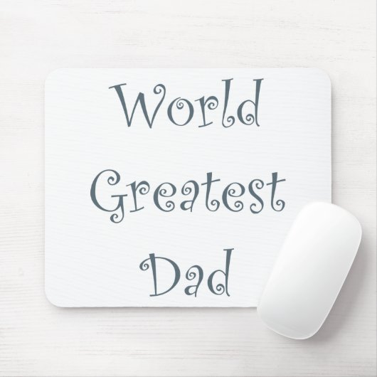 Weltweit Bester Vater Mousepad (Mit Mouse)
