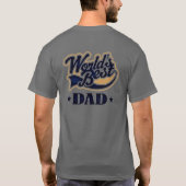 Weltweit Bester Vater T-Shirt (Rückseite)