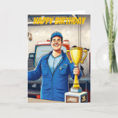 Weltweit bester Werktag Karte (Vorderseite)