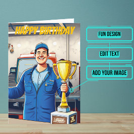 Weltweit bester Werktag Karte