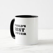 WELTWEIT BESTES RECHT TASSE (Vorderseite Links)