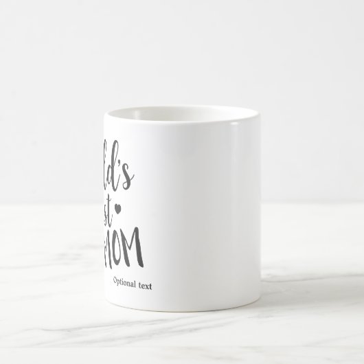 WELTWEIT BESTES STEPMOM - Personalisierte Angewohn Kaffeetasse (Mittel)