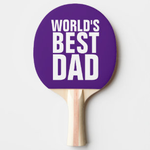 WELTWEIT BESTES VATER PING PONG PADDLE TISCHTENNIS SCHLÄGER