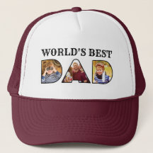 Weltweit bestes Vater Zitat Modernes 3-Foto-Collag