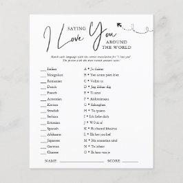 Weltweit | Brautparty Game