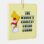 Weltweit Cooler Farbschutz Keramik Ornament (Rechts)