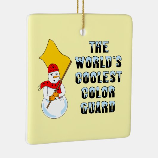 Weltweit Cooler Farbschutz Keramik Ornament (Rechts)