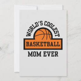 WELTWEIT COOLSTE BASKETBALL-MAMA FEIERTAGSKARTE