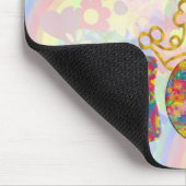 Weltweit Coolste Mama | BLUME POWER Mousepad (Ecke)