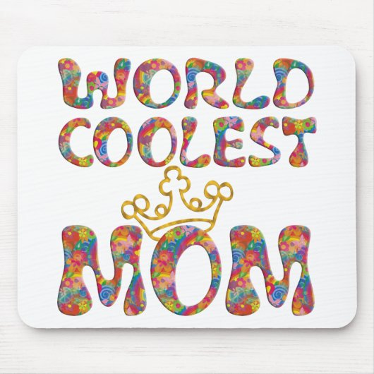 Weltweit Coolste Mama | Erstellen Sie Ihren eigene Mousepad (Vorne)