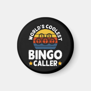 Weltweit coolster Bingo-Ansager Magnet