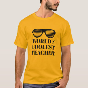 Weltweit coolster Lehrer lustiges T-Shirt