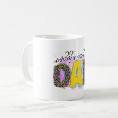 Weltweit Coolster Vater Kaffeetasse (Vorderseite Links)