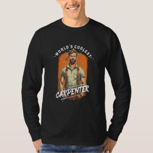 Weltweit coolster Zimmermann-Berufsbüro T-Shirt
