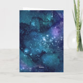 Weltweit das beste Cat Mama Foto Space Custom Gebu Karte (Rückseite)