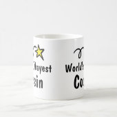 Weltweit das beste Cousin für Kaffee Tasse Geschen (Mittel)