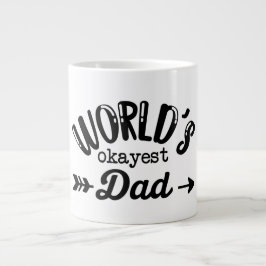 Weltweit das beste Papa-Geschenk für Vater Jumbo-Tasse