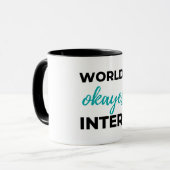 Weltweit das beste Praktikum 2 Tasse (Vorderseite Links)